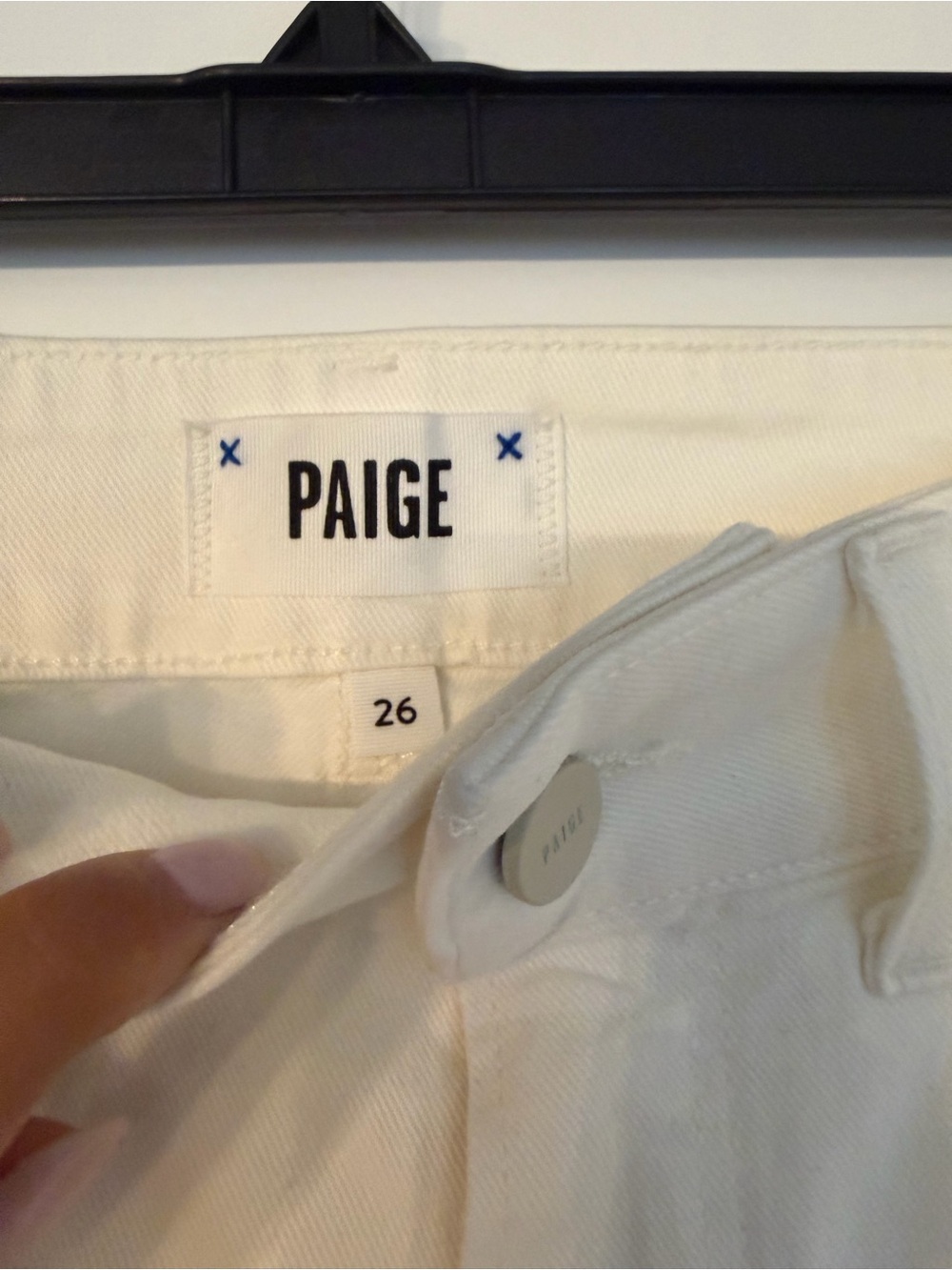 PAIGE Sasha Cuff High Waist Jeans - Picture 3 of 5